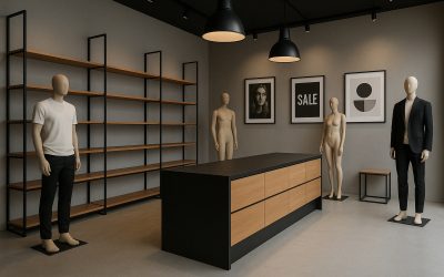 Agencement de magasin à Annecy