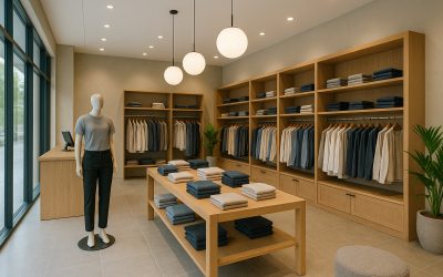 Agencement de magasin à Francheville