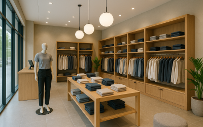 Agencement de magasin à Francheville