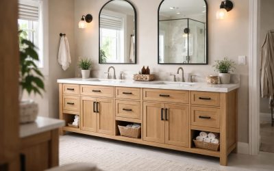 Meuble de salle de bain sur mesure à Annecy