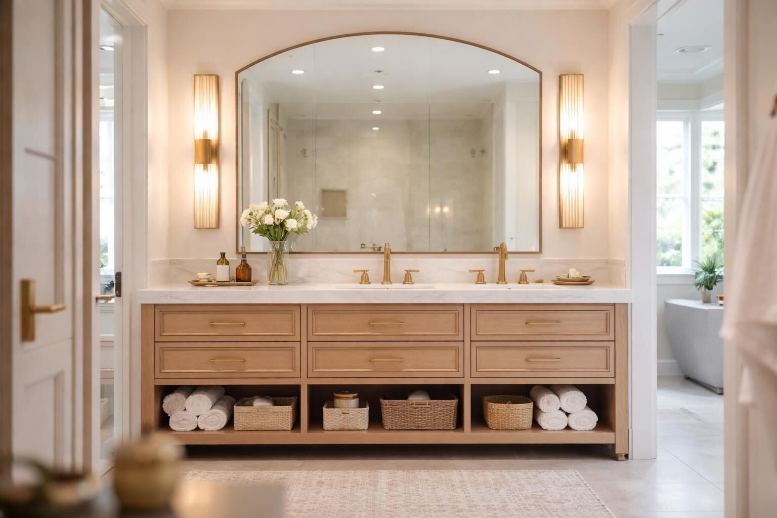 meuble-sdb-bourg Meuble de salle de bain sur mesure en bois fabrication artisanale Bourg-en-Bresse - Esprit Bois menuisier